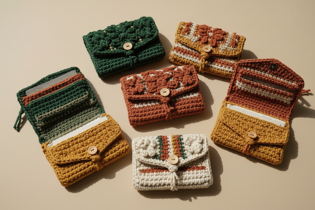 Crochet Wallets