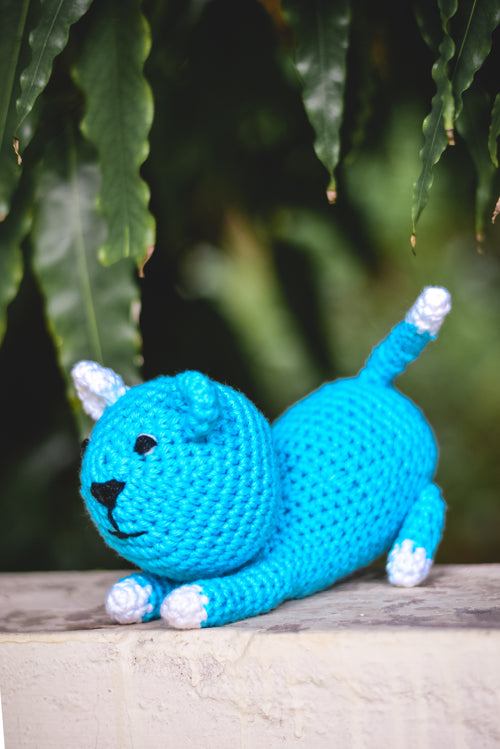 Bubbles the Cat toy